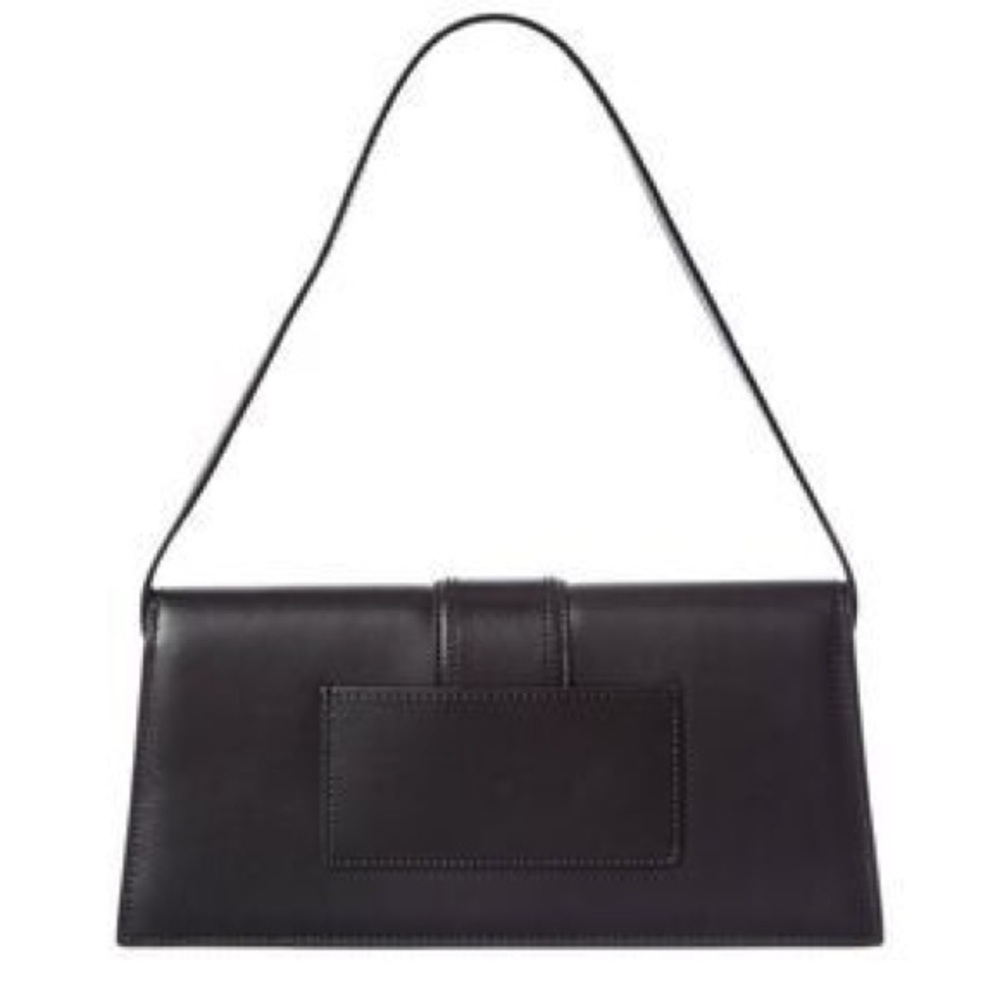 Jacquemus Le Bambino Long Leather Shoulder Bag, Black - Picture 2 of 4
